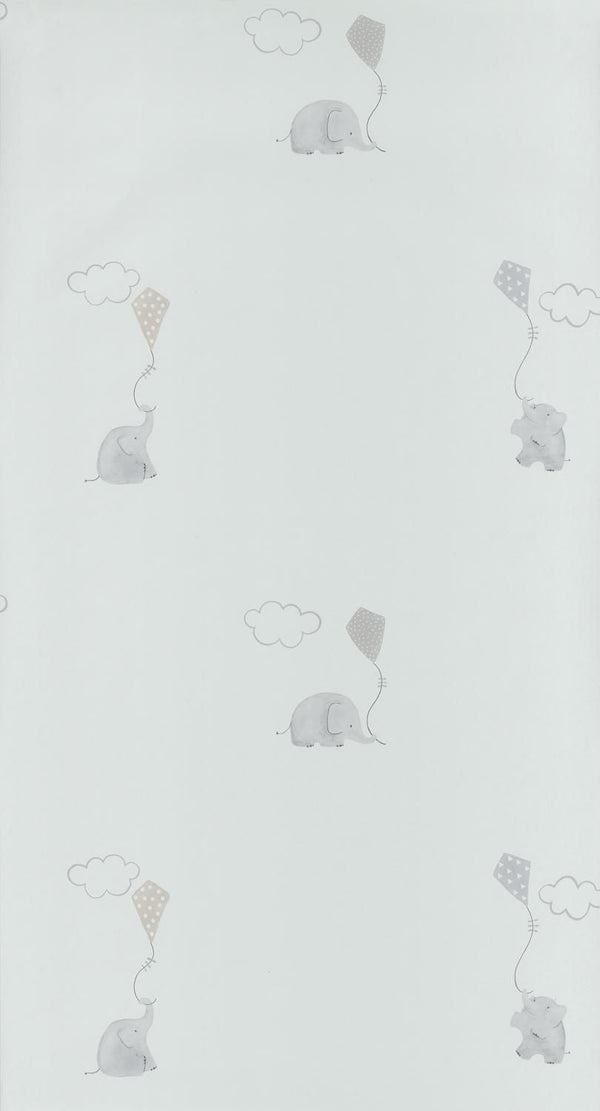 Wallpaper- MLW Elephants Beige