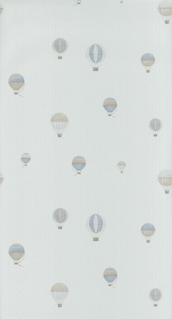 Wallpaper- MLW Hot Air Balloon Blue