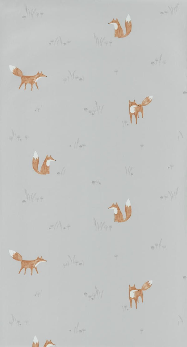 Wallpaper- MLW Little Fox Grey