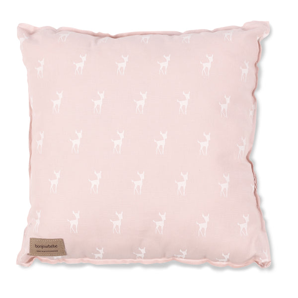 Pink Deer Scatter Cushion