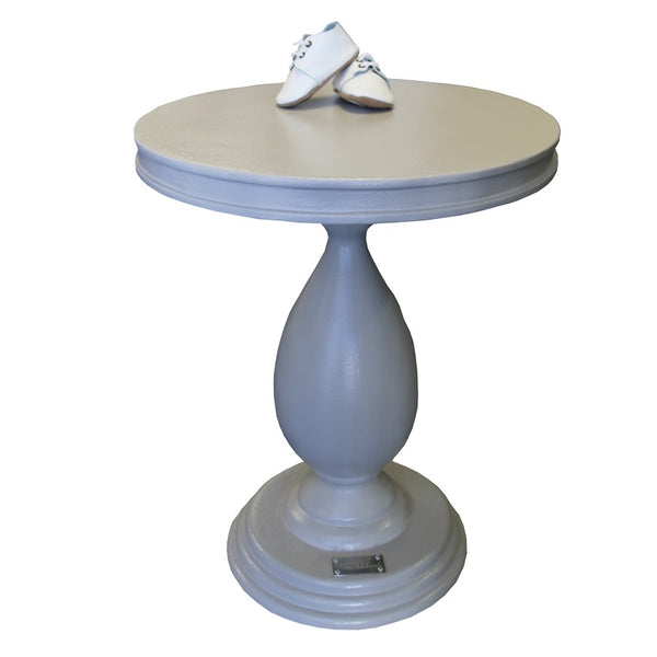 Side Table - Sebastian French Grey - Side Table- Baby Belle