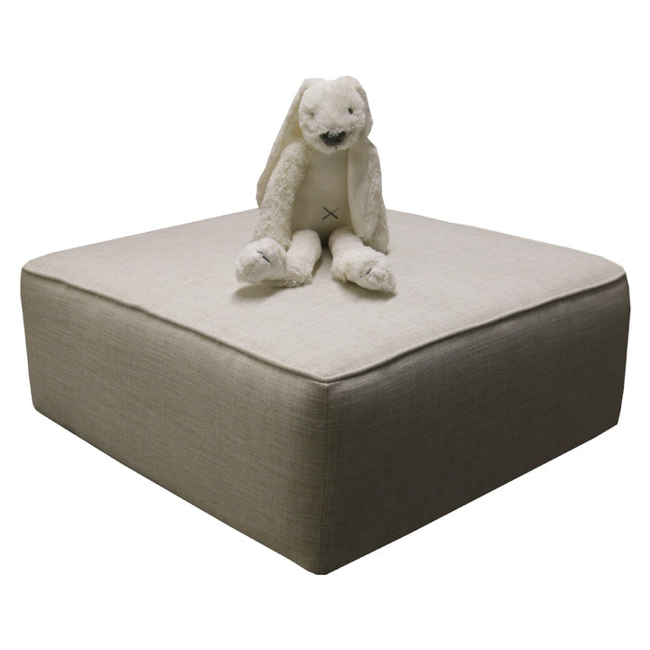 Footstool- Entree Grit - Ottoman- Baby Belle